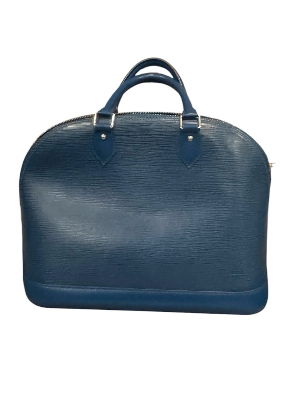 Louis Vuitton Alma MM Toledo Blue Epi Leather